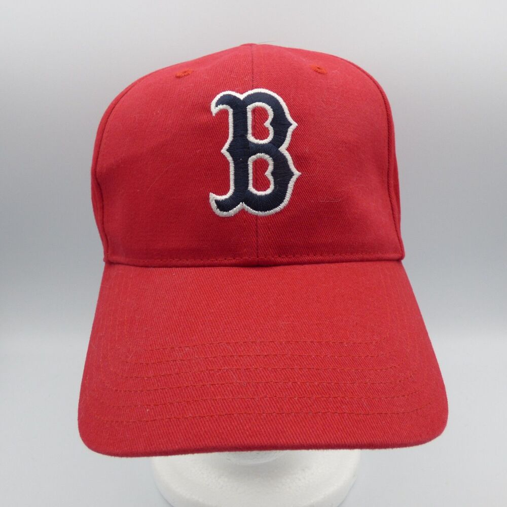 Vintage Boston Red Sox Fan Favorite Hat Adjustable Cotton Red Genuine Merch